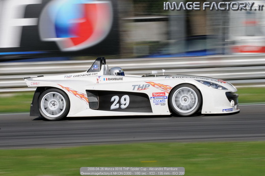 2008-04-26 Monza 0016 THP Spider Cup - Alexandre Rambure